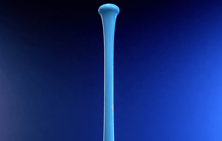Mine Baseball Wood Bat AP5 Baby Blue