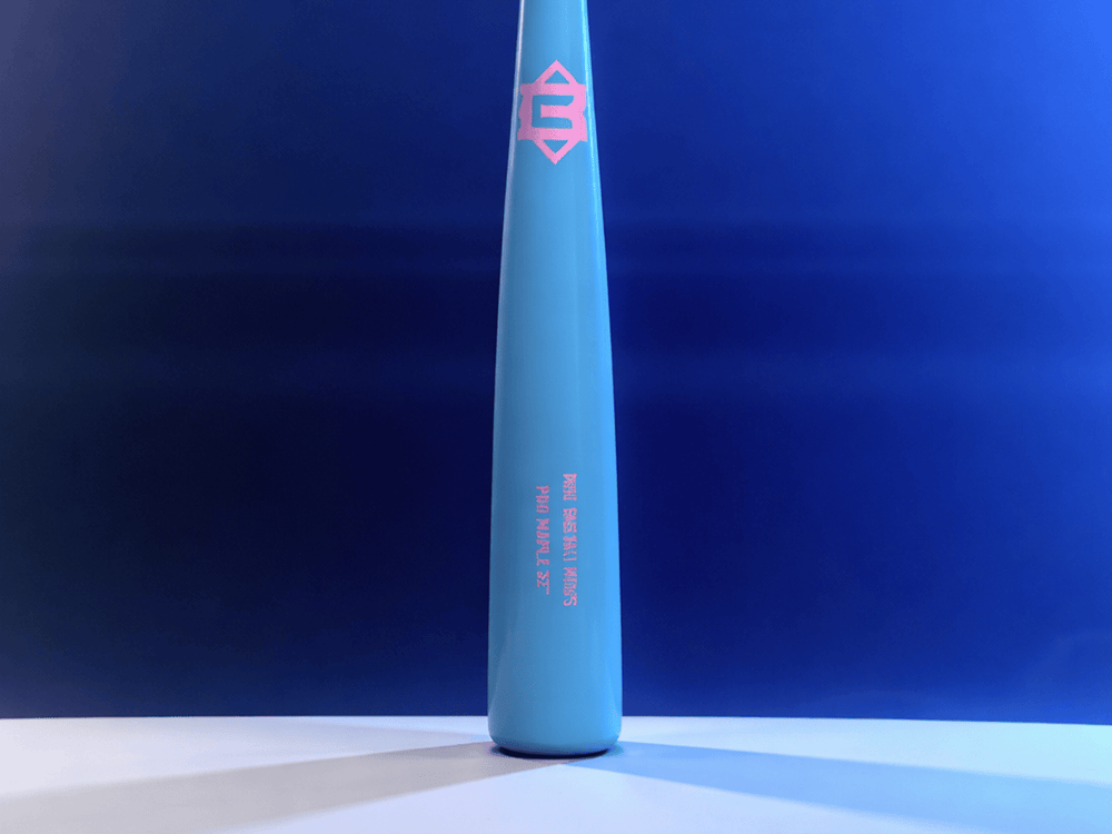 Mine Baseball Wood Bat AP5 Baby Blue