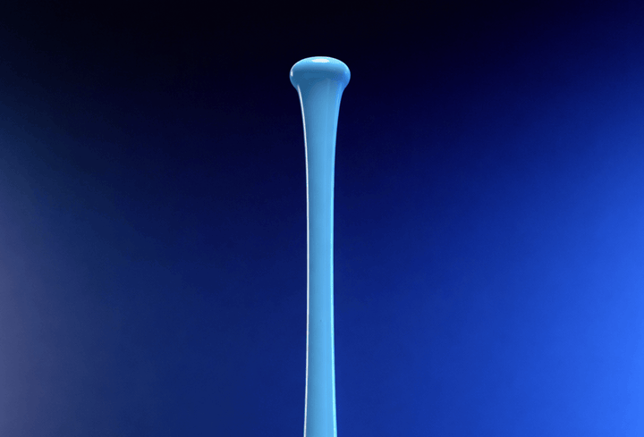 Mine Baseball Wood Bat AP5 Baby Blue / Pink Splatter