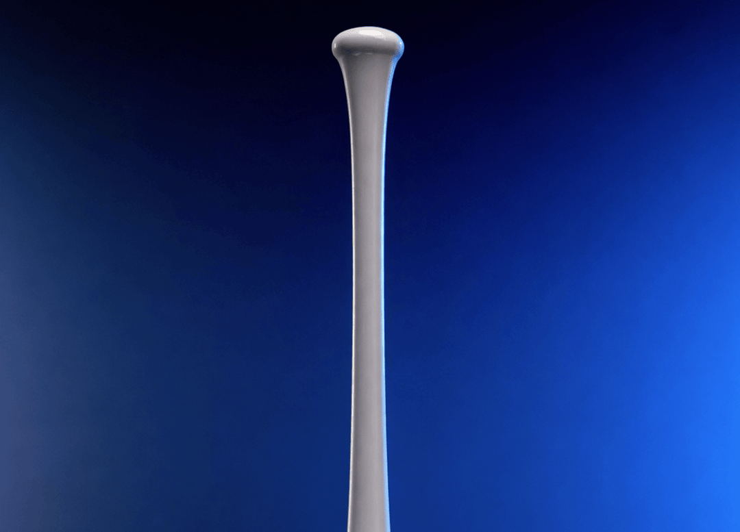 Mine Baseball Wood Bat AP5 Silver Glitter