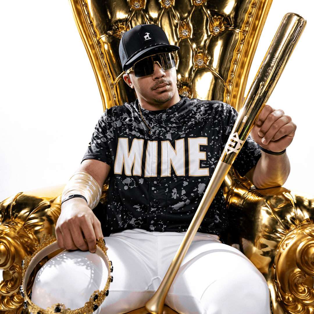 Mine Baseball Wood Bat The Goat