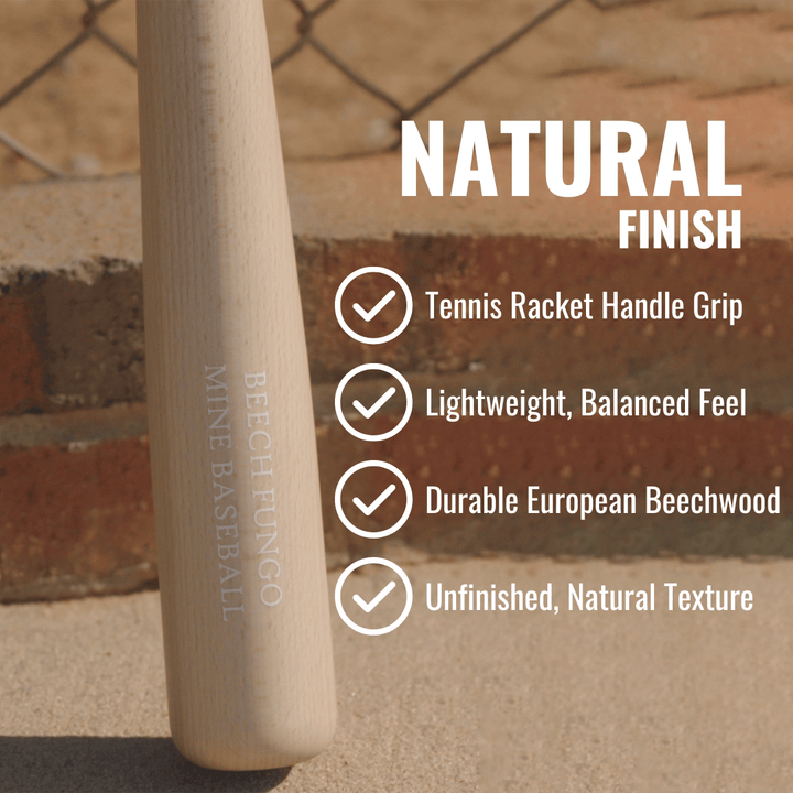 Mine Baseball Wood Bat The Racket Fungo