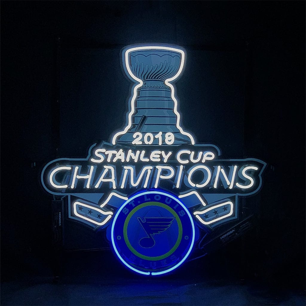 Neon Signs Land Neon Signs 2019 Stanley Cup Champions St. Louis Blues Neon Signs