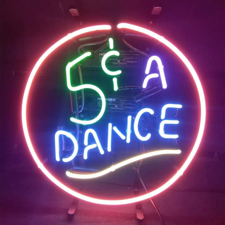 Neon Signs Land Neon Signs 5 Cent A Dance Neon Signs