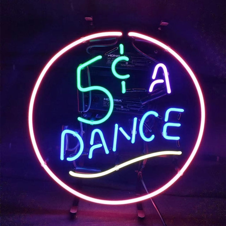 Neon Signs Land Neon Signs 5 Cent A Dance Neon Signs