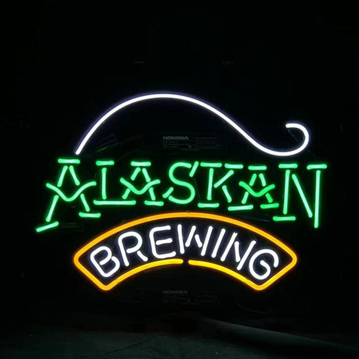 Neon Signs Land Neon Signs Alaskan Brewing Beer Neon Signs Light