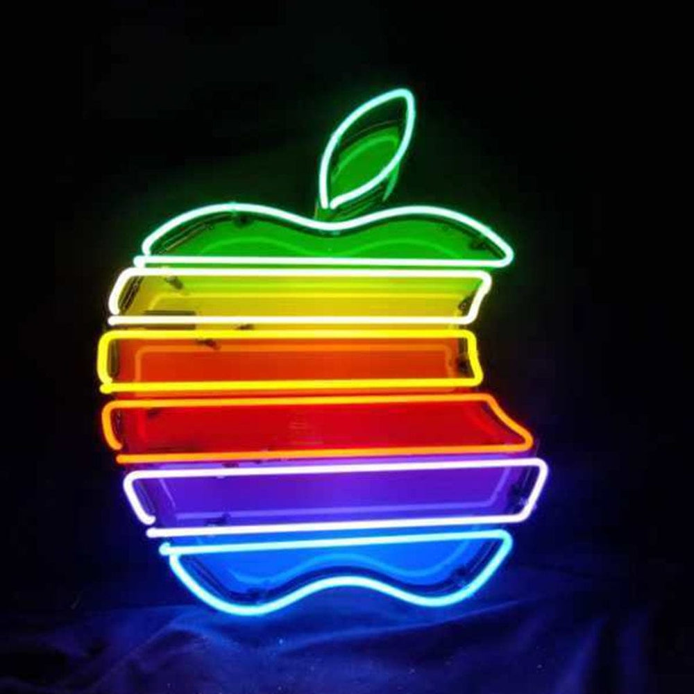 Neon Signs Land Neon Signs Apple Company Logo Real Neon Signs