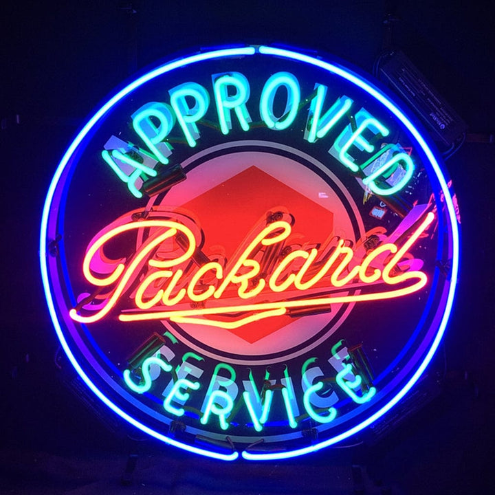 Neon Signs Land Neon Signs Approved Packard Service Neon Signs Light