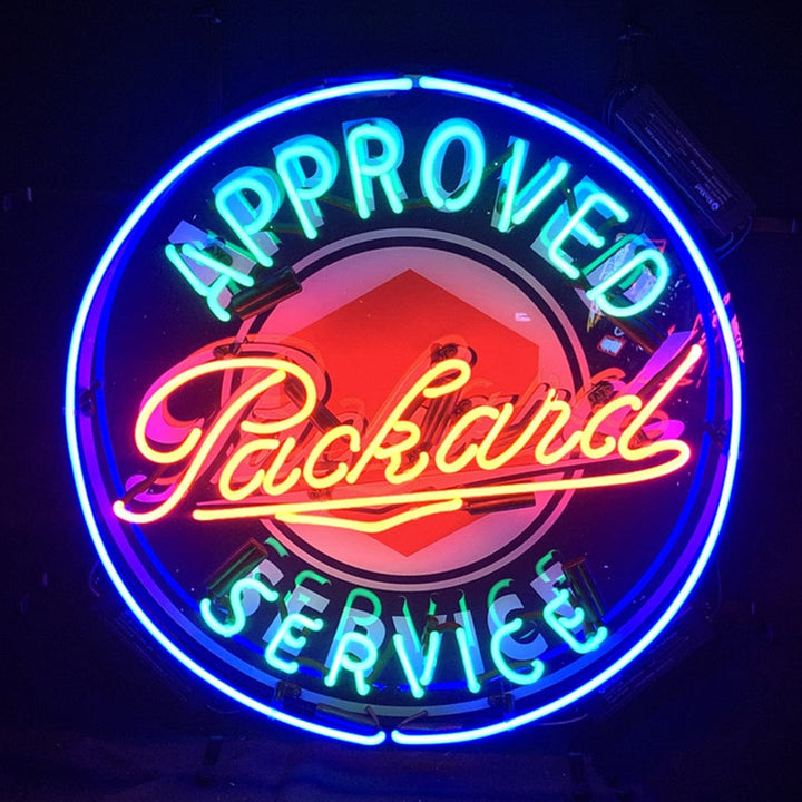 Neon Signs Land Neon Signs Approved Packard Service Neon Signs Light