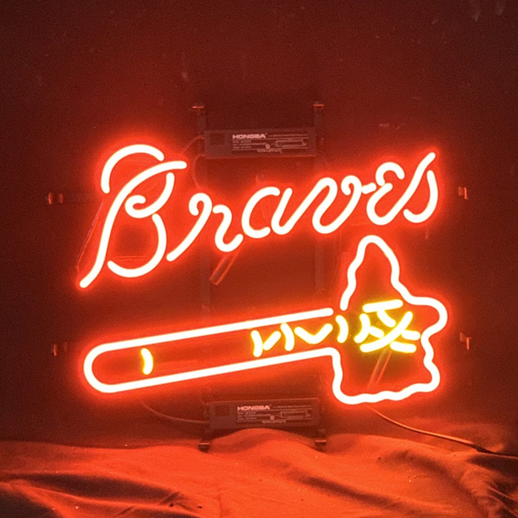 Neon Signs Land Neon Signs Atlanta Braves Baseball Logo Neon Signs Light
