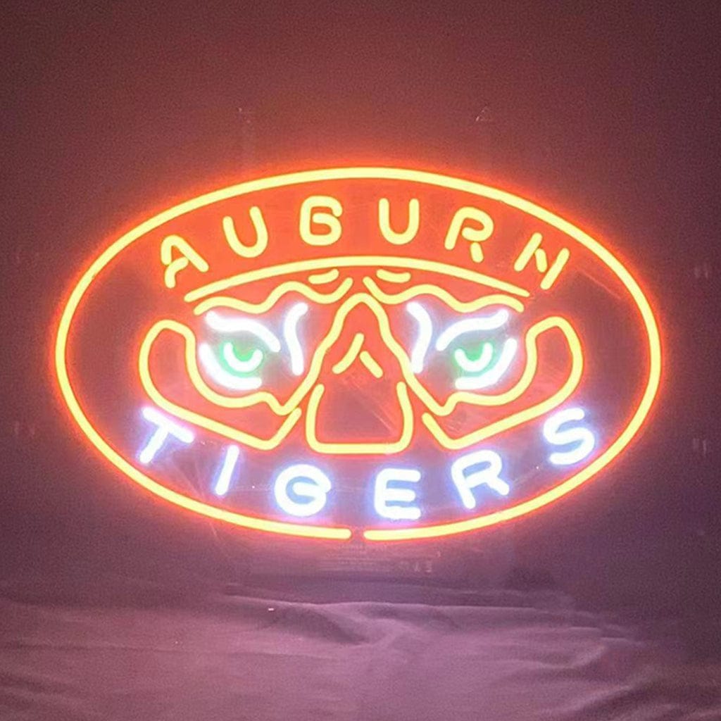 Neon Signs Land Neon Signs Auburn Tigers Sport Logo Neon Signs Light