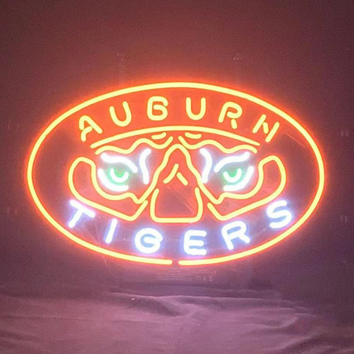 Neon Signs Land Neon Signs Auburn Tigers Sport Logo Neon Signs Light