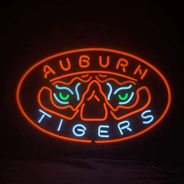 Neon Signs Land Neon Signs Auburn Tigers Sport Logo Neon Signs Light