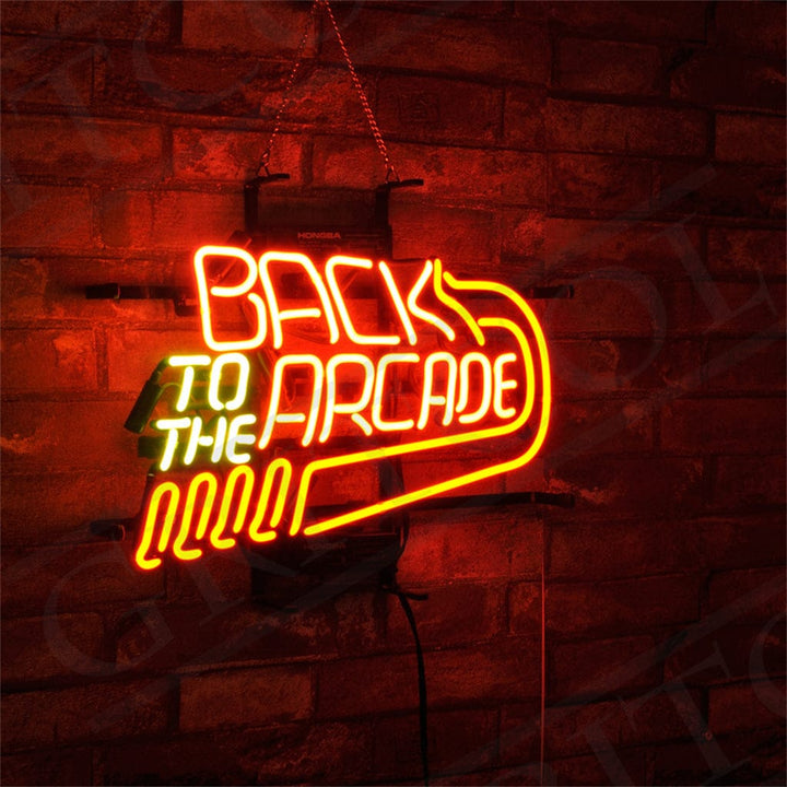 Neon Signs Land Neon Signs Back to The Arcade Neon Signs