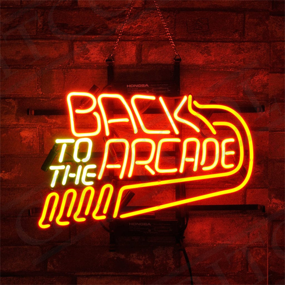 Neon Signs Land Neon Signs Back to The Arcade Neon Signs