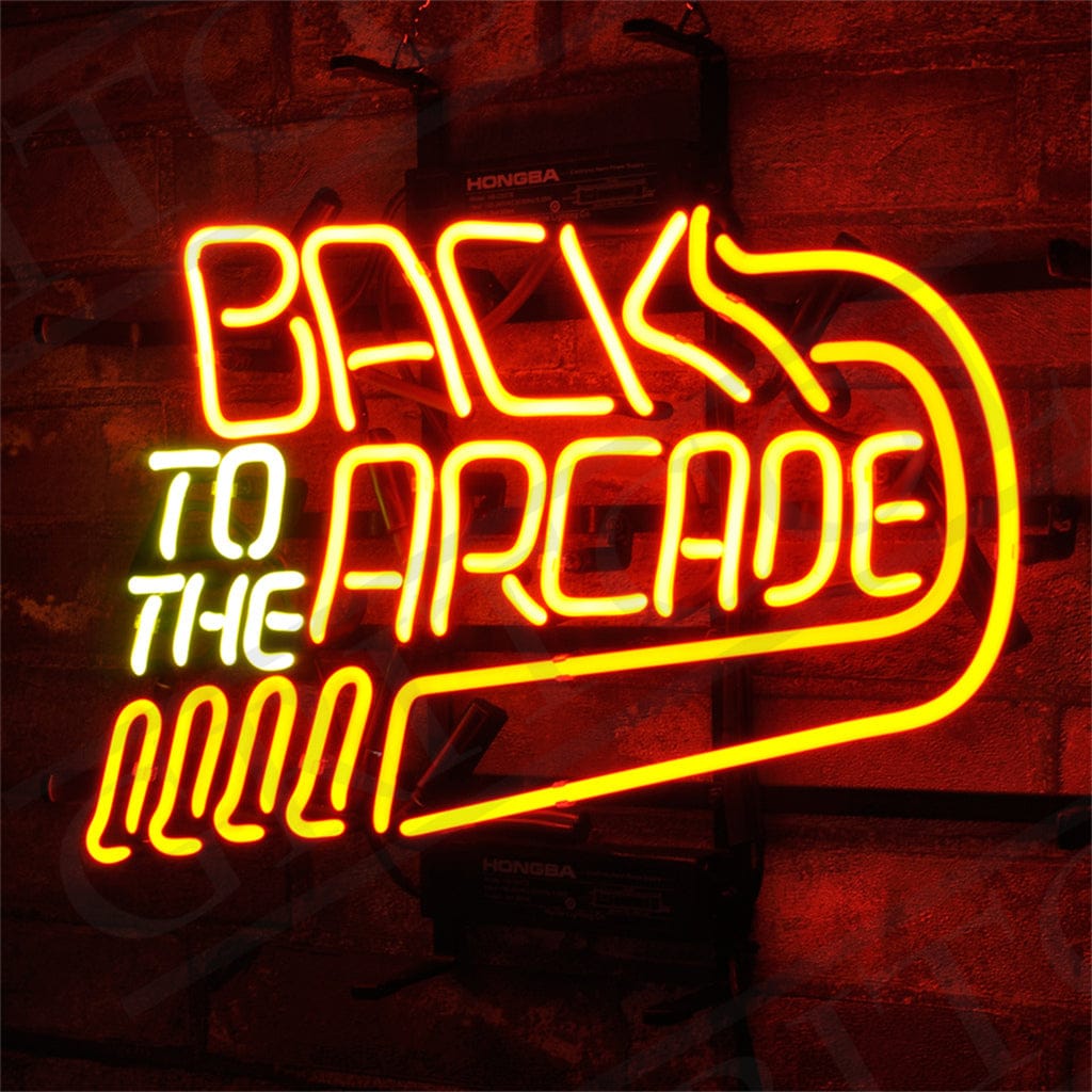 Neon Signs Land Neon Signs Back to The Arcade Neon Signs