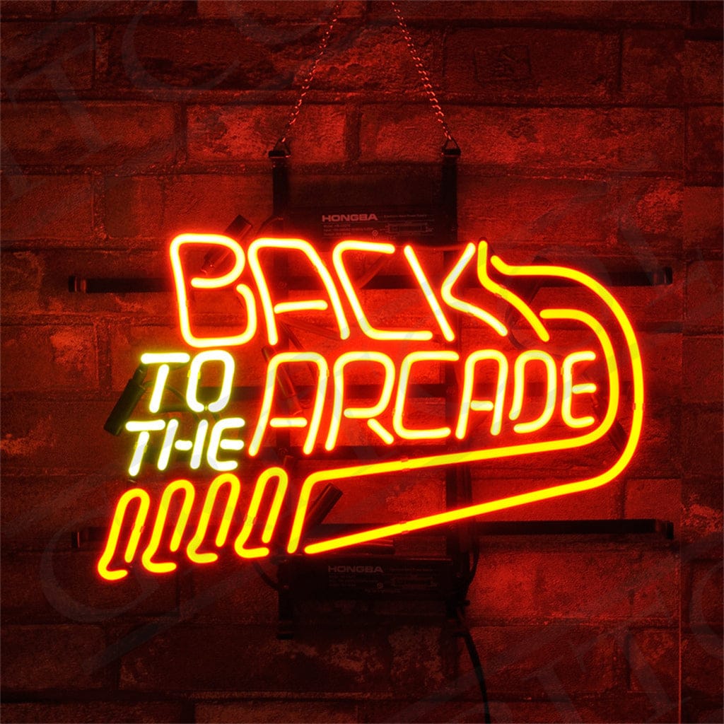 Neon Signs Land Neon Signs Back to The Arcade Neon Signs