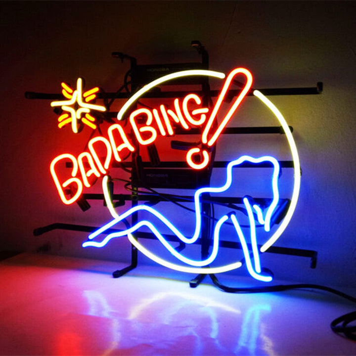Neon Signs Land Neon Signs Bada Bing Girl Neon Signs