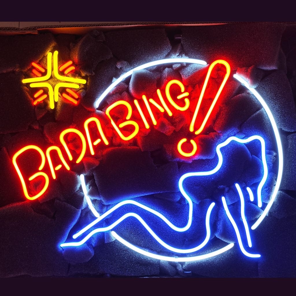 Neon Signs Land Neon Signs Bada Bing Girl Neon Signs