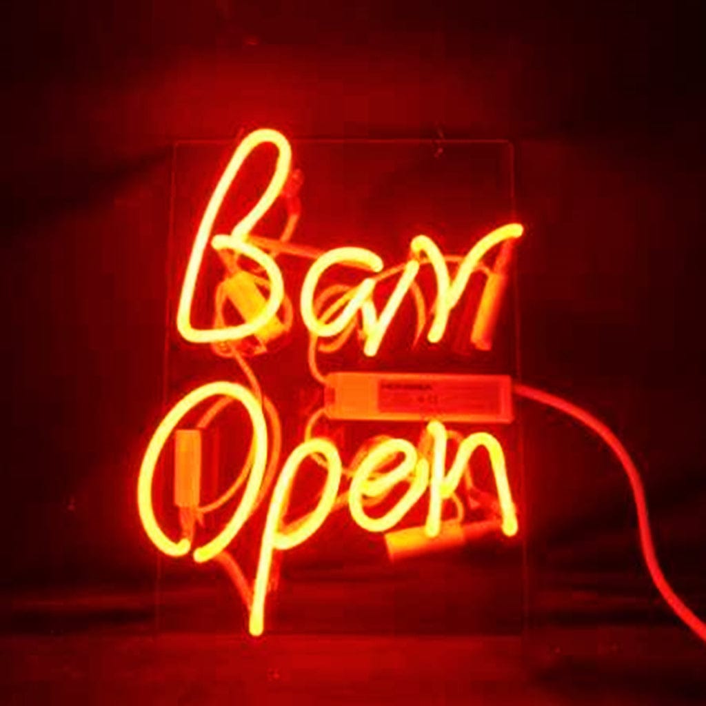 Neon Signs Land Neon Signs Bar Open Neon Light Sign