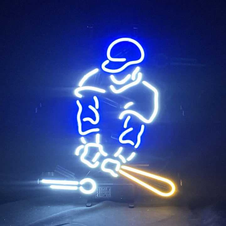 Neon Signs Land Neon Signs Baseball Player Neon Light Sign