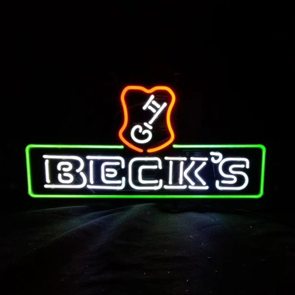 Neon Signs Land Neon Signs Beck's Beer Neon Light Sign