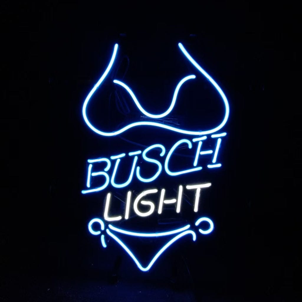 Neon Signs Land Neon Signs Blue Bikini Sets Busch Light Neon Light Sign