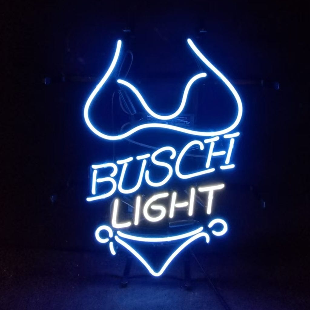 Neon Signs Land Neon Signs Blue Bikini Sets Busch Light Neon Light Sign