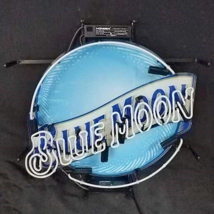 Neon Signs Land Neon Signs Blue Moon Beer Logo Neon Signs