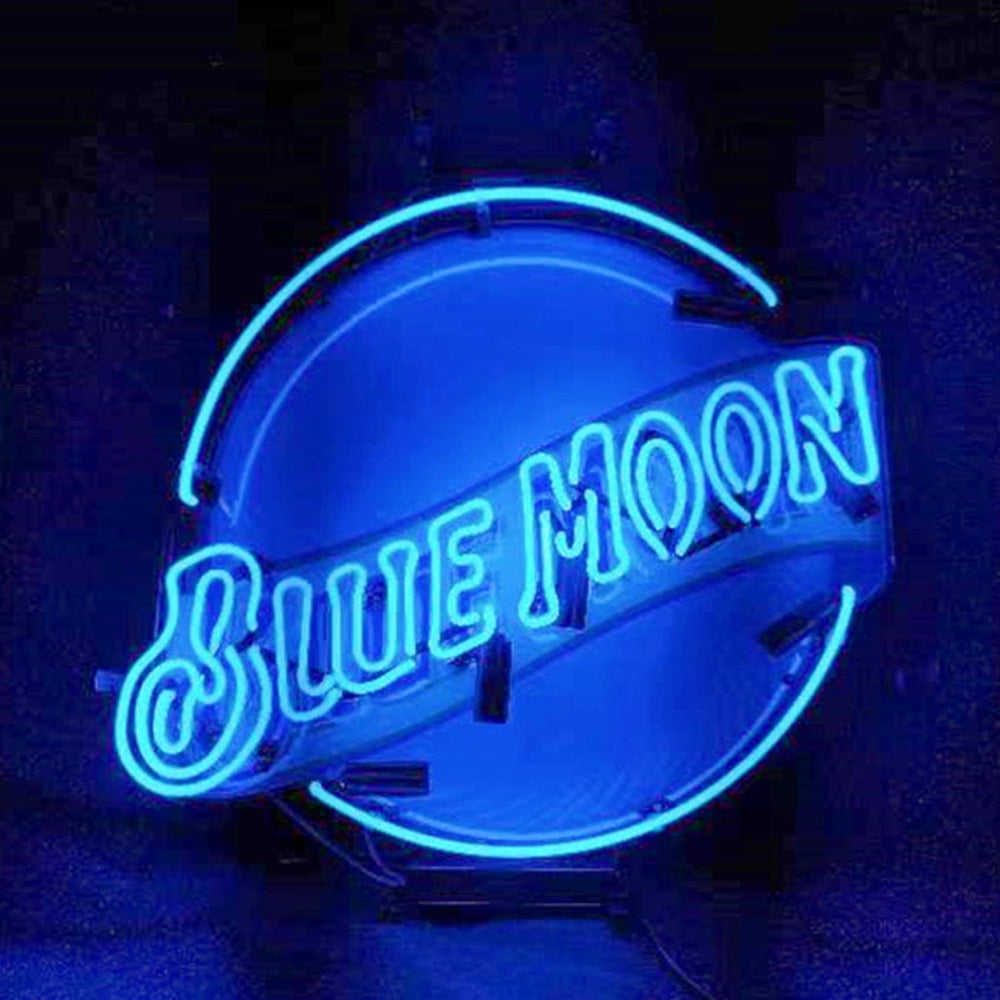 Neon Signs Land Neon Signs Blue Moon Beer Logo Neon Signs