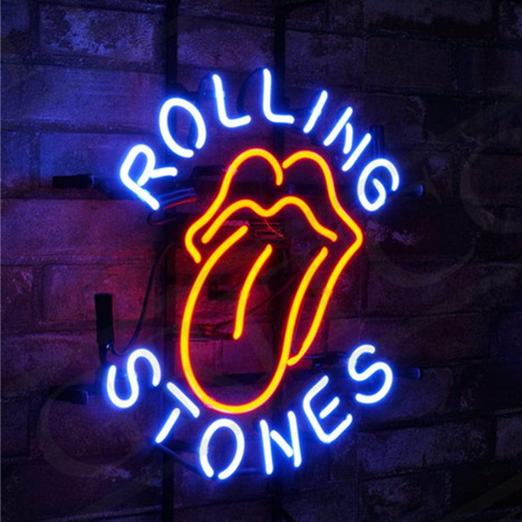 Neon Signs Land Neon Signs Blue Rolling Stones Neon Signs Light
