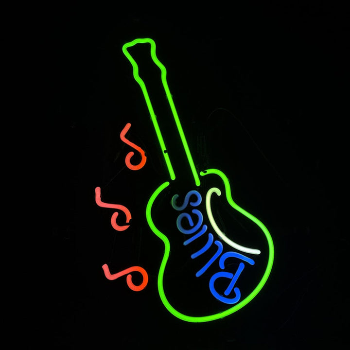 Neon Signs Land Neon Signs Blues Guitar Neon Signs Light