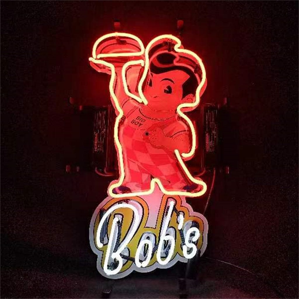Neon Signs Land Neon Signs Bob's Big Boy Red Neon Signs Light