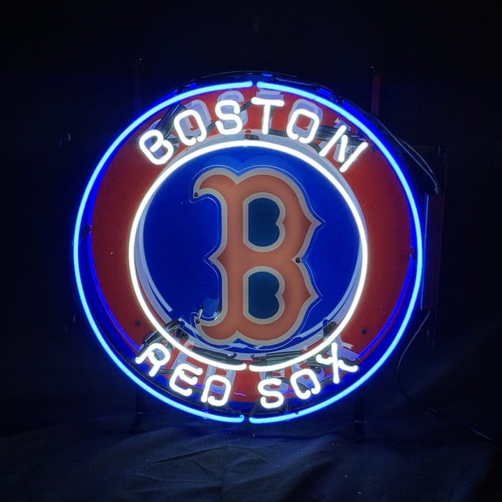 Neon Signs Land Neon Signs Boston Red Sox Logo Neon Sign Light
