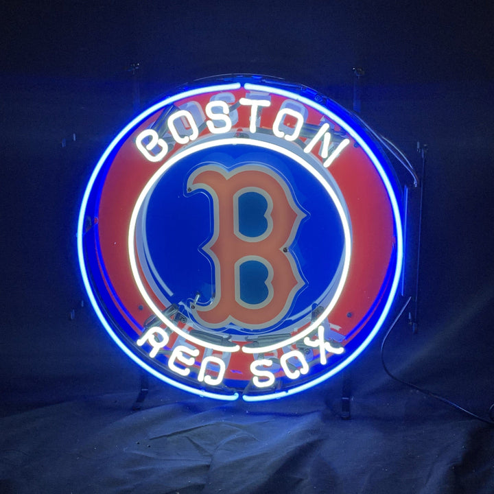 Neon Signs Land Neon Signs Boston Red Sox Logo Neon Sign Light