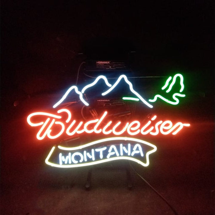Neon Signs Land Neon Signs Budweiser Montana Neon Light Sign