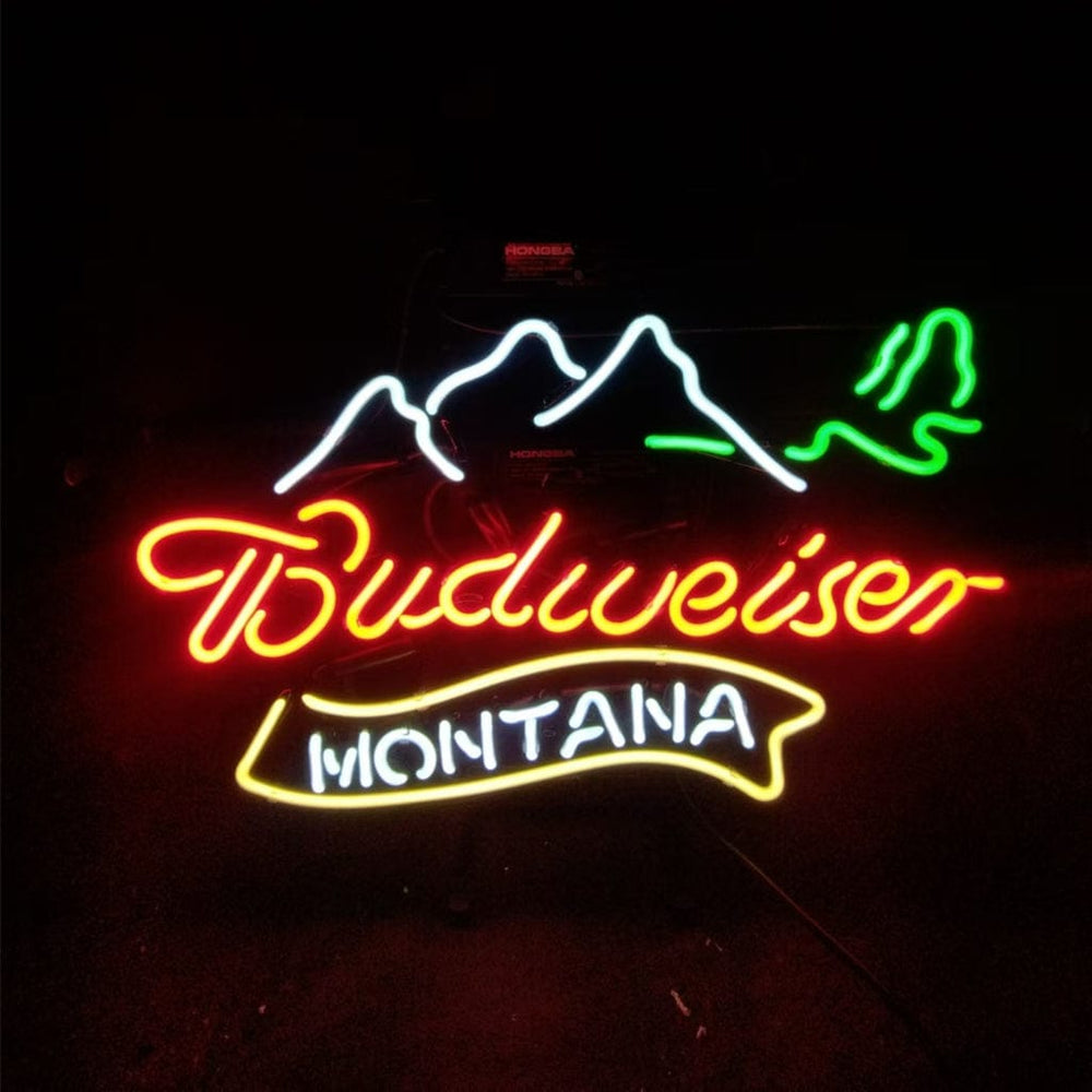 Neon Signs Land Neon Signs Budweiser Montana Neon Light Sign