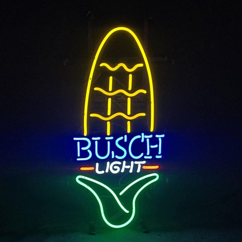 Neon Signs Land Neon Signs Busch Light Corn Neon Signs Light