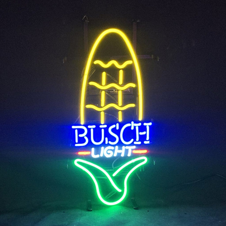 Neon Signs Land Neon Signs Busch Light Corn Neon Signs Light