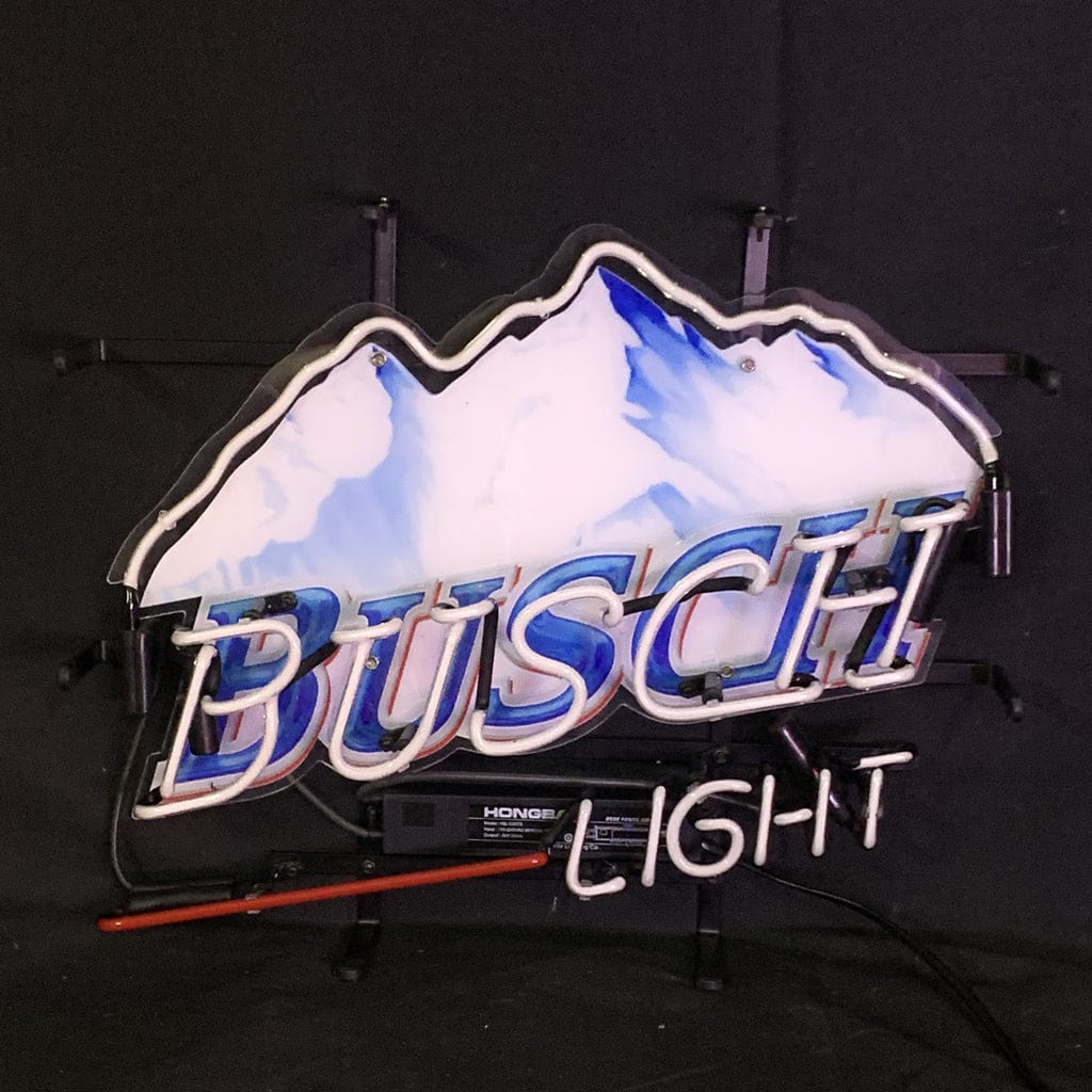 Neon Signs Land Neon Signs Busch Light Snow Mountain Beer Neon Signs Light