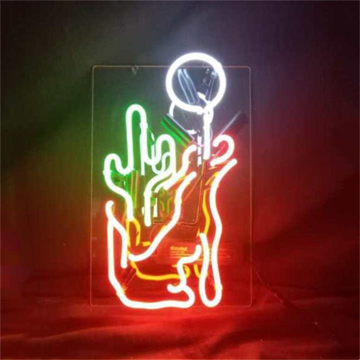 Neon Signs Land Neon Signs Cactus Wolf Moon Neon Signs