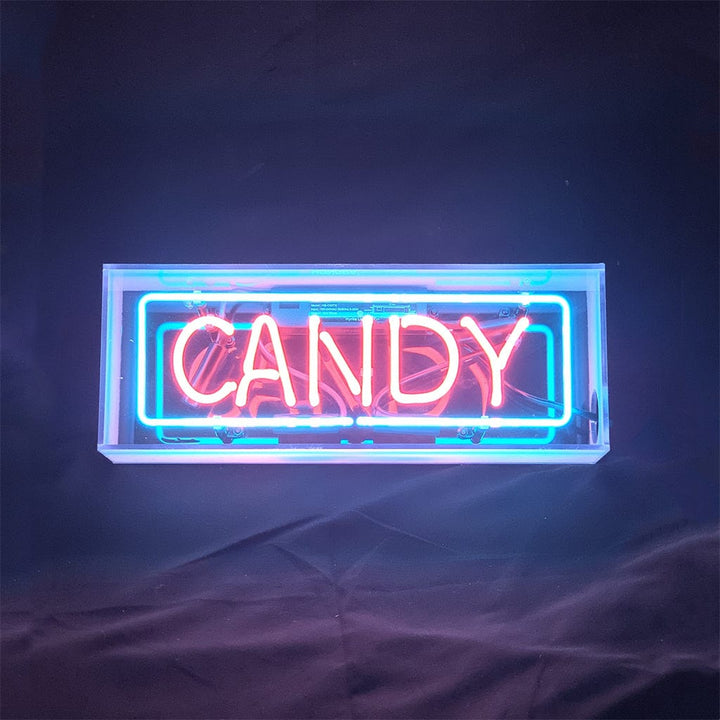 Neon Signs Land Neon Signs Candy Acrylic Box Neon Signs