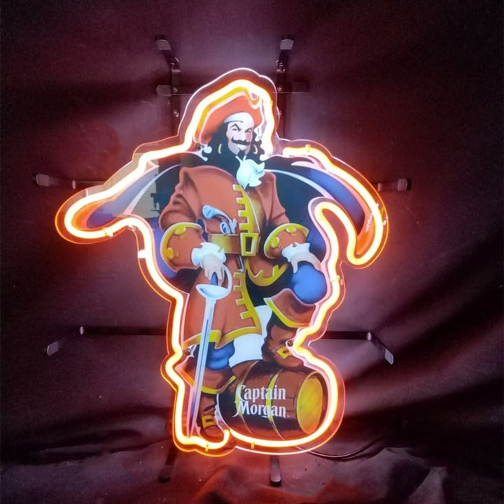 Neon Signs Land Neon Signs Captain Morgan Neon Signs