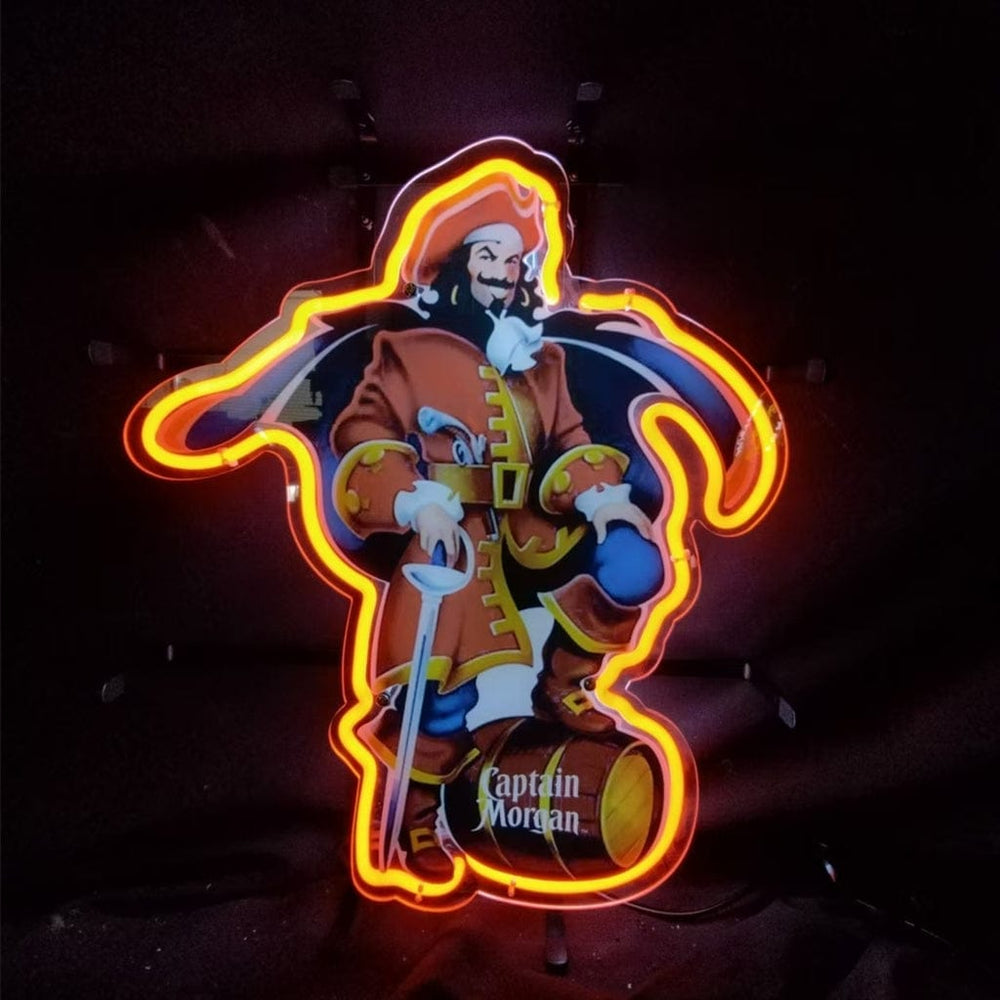 Neon Signs Land Neon Signs Captain Morgan Neon Signs