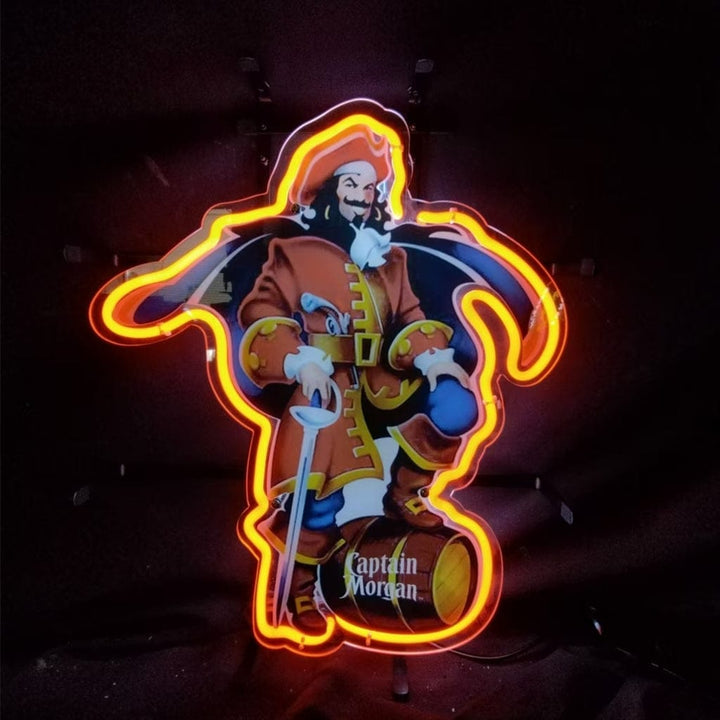 Neon Signs Land Neon Signs Captain Morgan Neon Signs