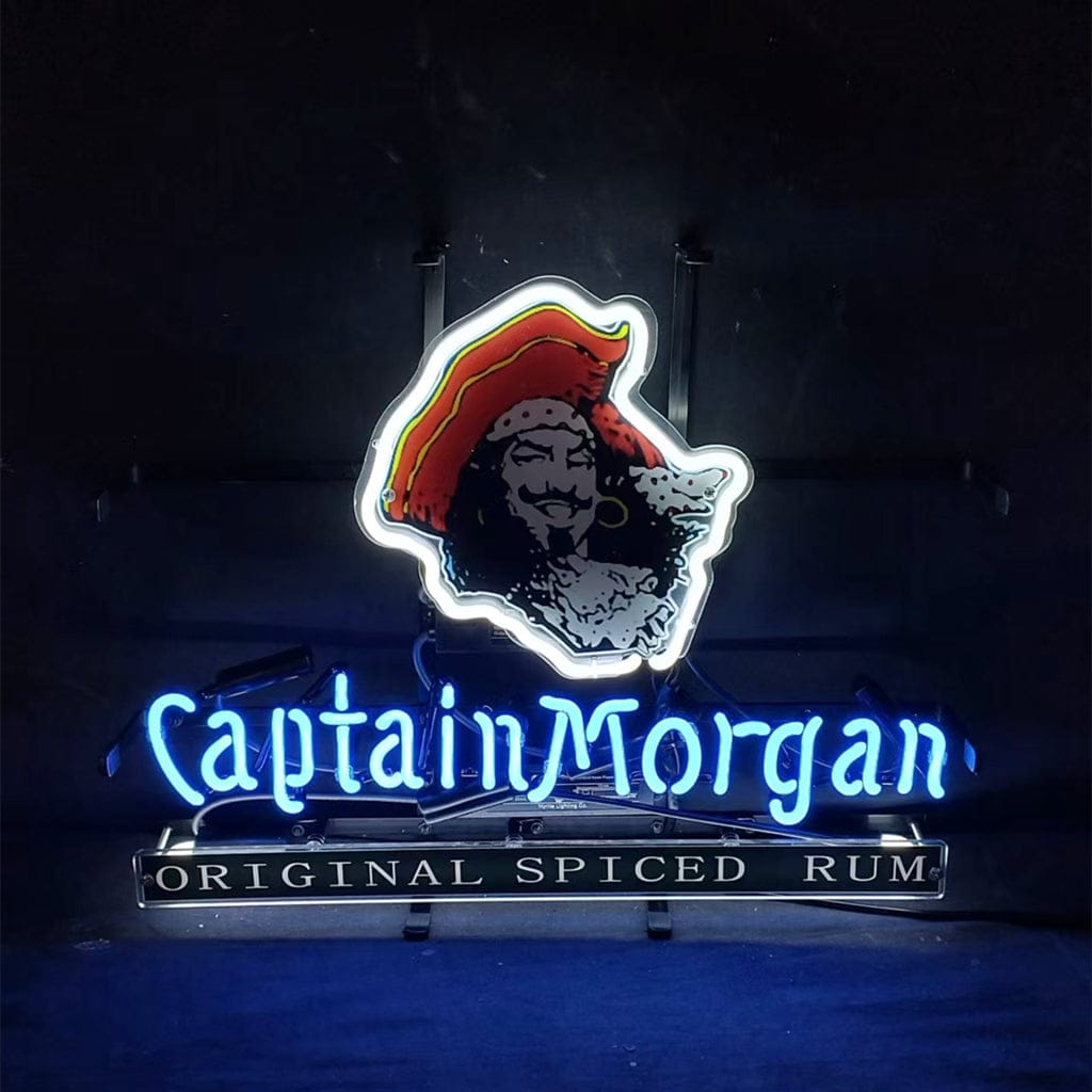 Neon Signs Land Neon Signs Captain Morgan Original Spiced Rum Neon Signs
