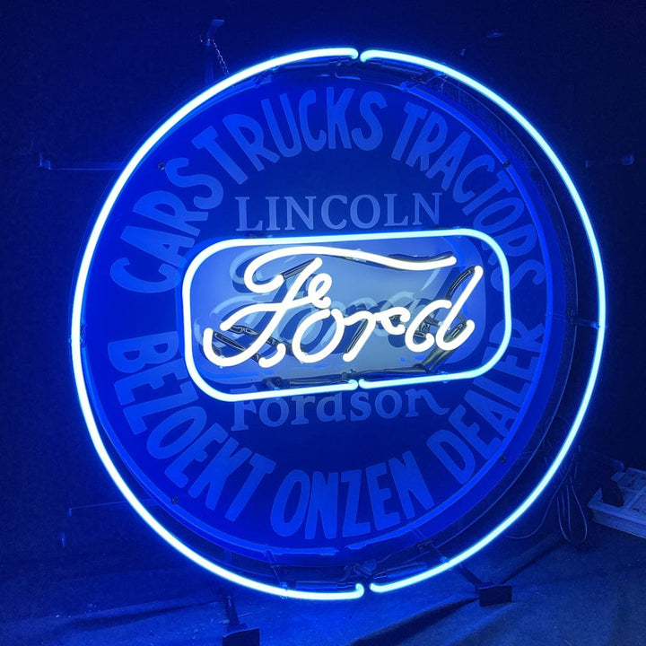 Neon Signs Land Neon Signs Carstucks Tractors Bezoekt Onzen Dealer Lincoln Forddson Ford Neon Signs Light