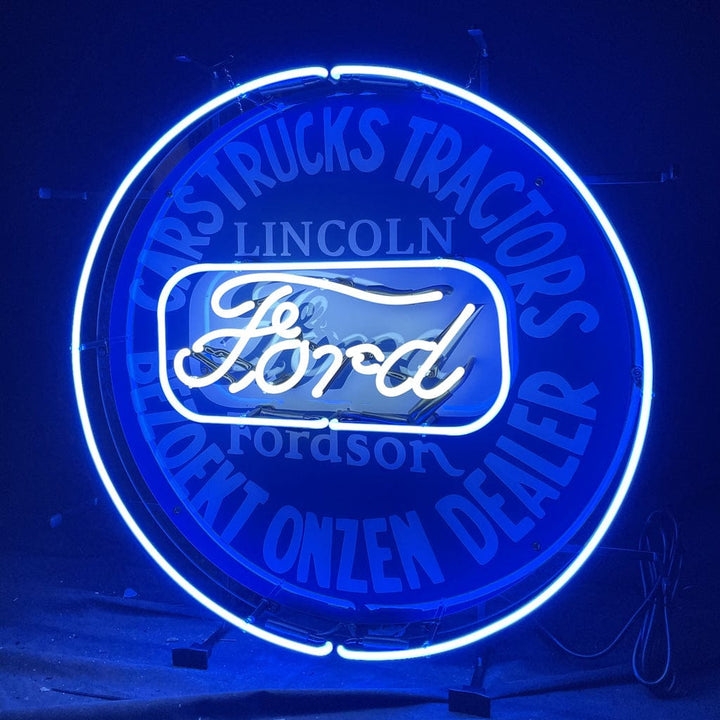 Neon Signs Land Neon Signs Carstucks Tractors Bezoekt Onzen Dealer Lincoln Forddson Ford Neon Signs Light