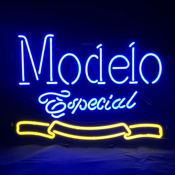 Neon Signs Land Neon Signs Cerveza Modelo Especial Beer Logo Neon Sign Light