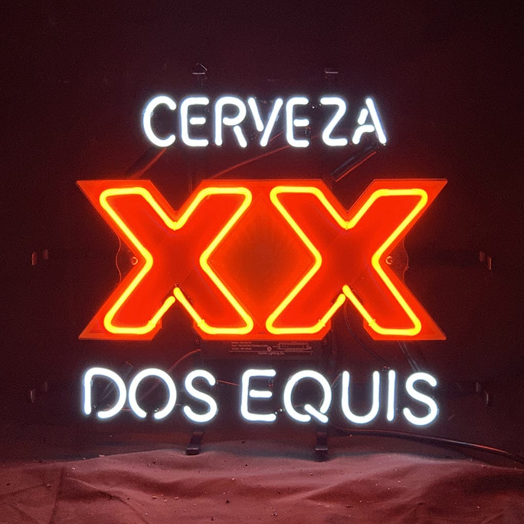 Neon Signs Land Neon Signs Cerveza XX Dos Equis Neon Light Sign